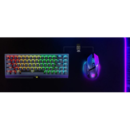 Мышка Razer Basilisk V3 Pro 35K Wireless/Bluetooth/USB Phantom White (RZ01-05240400-R3G1)