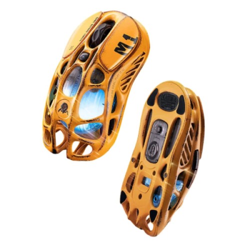 Мышка GravaStar Mercury M1 Pro Wireless/Bluetoot/USB Yellow (GSM1PRO_YLW)
