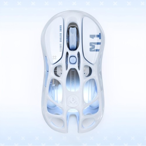 Мышка GravaStar Mercury M1 Pro Wireless/Bluetoot/USB Ice Blue (GRAVASTARM1PRO_BLU)
