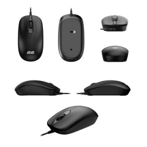 Мышка 2E MF405 USB Black (2E-MF405UBK)