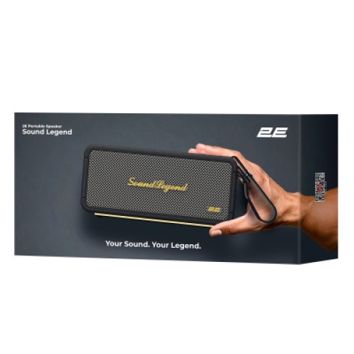 Акустическая система 2E SoundLegend PowerBank IPX6 RGB Black (2E-BSSLWBK)