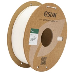 Пластик для 3D-принтера eSUN PLA+ P1.75мм, 1кг, white (PLA+P175W1)