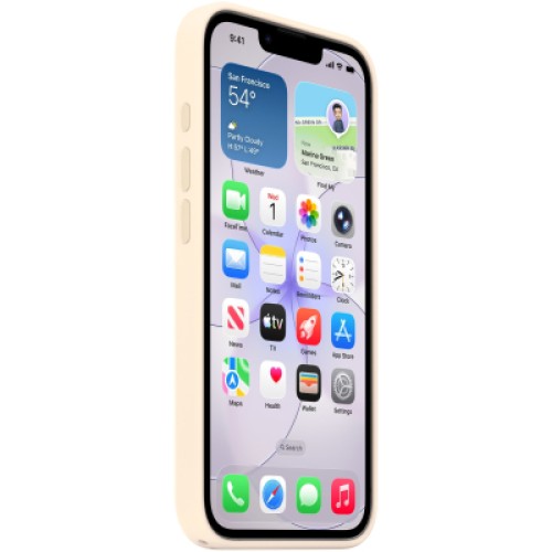 Чехол для мобильного телефона Apple Silicone Case with MagSafe iPhone 17e Vanilla (A3646) (MHWG4ZM/A)