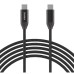 Дата кабель USB-C to USB-C 1.0m + 2.0m PD3.1 240W 2pcs Choetech (XCC-1060)