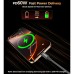 Дата кабель USB-C to USB-C 1.2m PD60W magnetic digital display nylon gray Choetech (XCC-1067-GY)