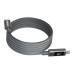 Дата кабель USB-C to USB-C 1.2m PD60W magnetic digital display nylon gray Choetech (XCC-1067-GY)
