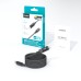 Дата кабель USB-C to USB-C 1.2m PD60W digital display nylon gray Choetech (XCC-1068-GY)