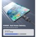 Дата кабель USB-C to USB-C 1.2m PD60W digital display nylon gray Choetech (XCC-1068-GY)