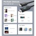 Дата кабель USB-C to USB-C 1.8m PD100W digital display silicone Choetech (XCC-1063)