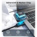 Дата кабель USB-C to USB-C 1.8m PD100W digital display silicone Choetech (XCC-1063)