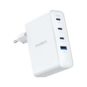 Зарядний пристрій Choetech 3xUSB-C + 1xUSB PD100W GaN (PD9002)