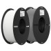 Пластик для 3D-принтера Creality Ender PLA 1.75мм, 2x1кг, white+grey (3301010365)