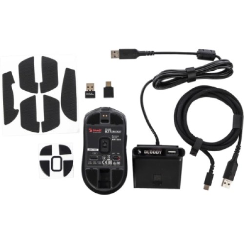 Мышка A4Tech Bloody R77 Ultra Wireless Dock Black (4711421003575)