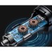 Зарядное устройство Acefast 2xUSB-C 72W car adapter metal (6974316280361)
