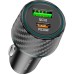 Зарядное устройство BOROFONE 1xUSB-C PD30W + 1xUSB QC3.0 48W car adapter black (6941991101175)