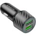 Зарядное устройство BOROFONE 2xUSB QC3.0 36W car adapter black (6941991101205)