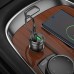 Зарядное устройство BOROFONE 1xUSB-C PD + 1xUSB 38W car adapter transparent black (6941991106965)