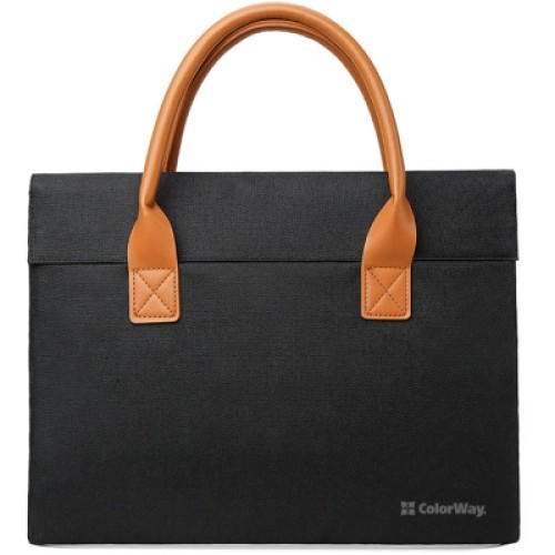 Сумка для ноутбука ColorWay Stylish 15.6" Black (CW-LBS156-BK) Сумка для ноутбука ColorWay Stylish 15.6" Black (CW-LBS156-BK)
