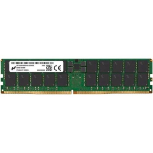Модуль памяти для сервера Micron DDR5 RDIMM 96GB 2Rx4 6400 CL52 (24Gbit) (Tray) (MTC40F204WS1RC64BC1T)