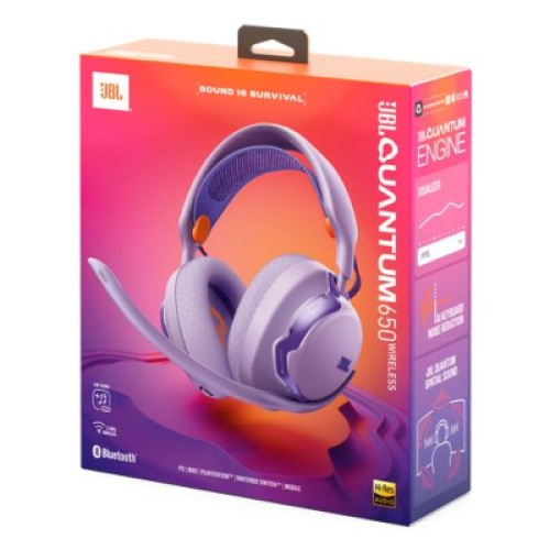 Наушники JBL Quantum 650 Purple (JBLQTUM650PUR) Наушники JBL Quantum 650 Purple (JBLQTUM650PUR)