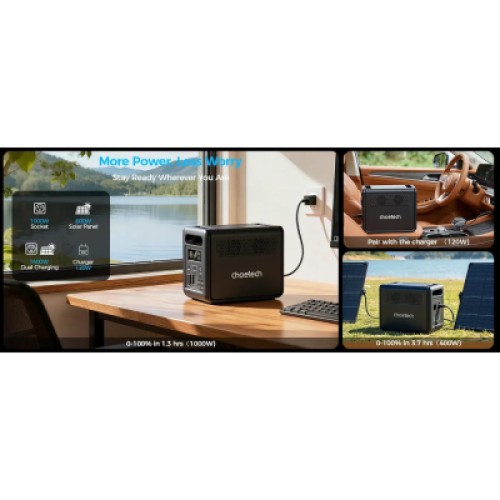 Зарядная станция Choetech BS0068 1200W 1024Wh (BS068)