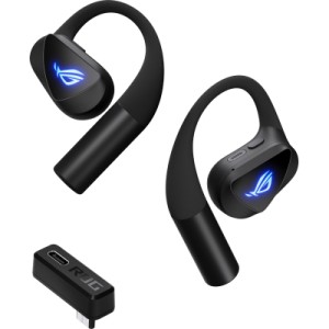 Навушники ASUS ROG Cetra Open Wireless/Bluetooth Black (90YH0450-BTUA00)