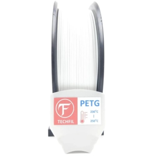 Пластик для 3D-принтера Techfil PETG 074 1.75мм 0.75кг white (PETG074-750-WHITE) Пластик для 3D-принтера Techfil PETG 074 1.75мм 0.75кг white (PETG074-750-WHITE)
