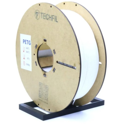 Пластик для 3D-принтера Techfil PETG 074 1.75мм 1кг white (PETG074-1000-WHITE) Пластик для 3D-принтера Techfil PETG 074 1.75мм 1кг white (PETG074-1000-WHITE)