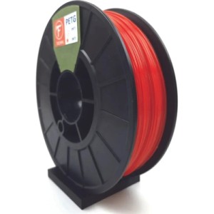 Пластик для 3D-принтера Techfil PETG 074 1.75мм 0.75кг red (PETG074-750-RED)