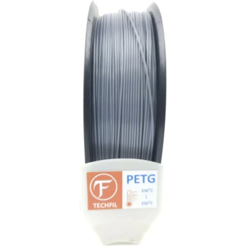 Пластик для 3D-принтера Techfil PETG 074 1.75мм 0.75кг gray (PETG074-750-GREY) Пластик для 3D-принтера Techfil PETG 074 1.75мм 0.75кг gray (PETG074-750-GREY)