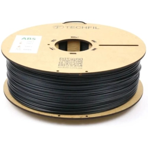 Пластик для 3D-принтера Techfil ABS 171 1.75мм 1кг black (ABS171-1000-BLACK) Пластик для 3D-принтера Techfil ABS 171 1.75мм 1кг black (ABS171-1000-BLACK)