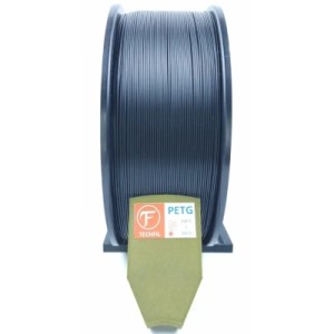 Пластик для 3D-принтера Techfil PETG 074 1.75мм 3кг black (PETG074-3000-BLACK)