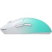 Мышка Hator Quasar 3 Ultima 8K Wireless/Bluetooth/USB White/Mint (HTM761)
