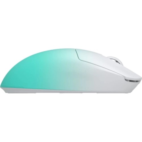 Мышка Hator Quasar 3 Ultima 8K Wireless/Bluetooth/USB White/Mint (HTM761)
