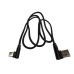 Дата кабель USB 2.0 AM to USB-C 1.0m 2.4A 90° corner black XoKo (XK-CTC-001-BK) Дата кабель USB 2.0 AM to USB-C 1.0m 2.4A 90° corner black XoKo (XK-CTC-001-BK)