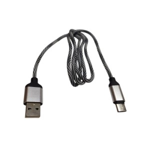 Дата кабель USB 2.0 AM to USB-C 1.0m 2.4A gray XoKo (XK-CTC-005-GR)
