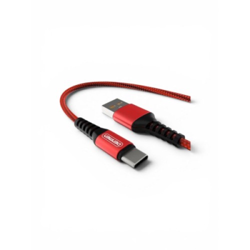 Дата кабель USB 2.0 AM to USB-C 1.0m 2.4A red Denmen (DN-D02T-RD) Дата кабель USB 2.0 AM to USB-C 1.0m 2.4A red Denmen (DN-D02T-RD)