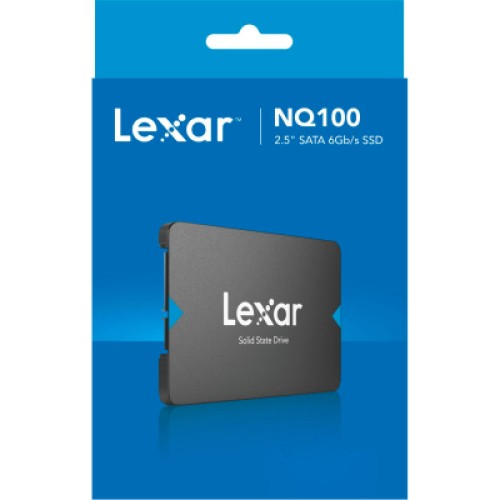 Накопитель SSD 2.5" 256GB NQ100 Lexar (LNQ100X256G-RNNNG) Накопитель SSD 2.5" 256GB NQ100 Lexar (LNQ100X256G-RNNNG)