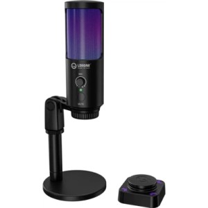 Мікрофон Lorgar Voicer SMP40 RGB Black (LRG-SMP40)