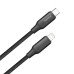 Дата кабель USB-C to Lightning 2.0m PD30W TPE embossed black ColorWay (CW-CBPDCL102-BK)