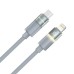 Дата кабель USB-C to Lightning 1.0m PD30W warm light gray ColorWay (CW-CBPDCL092-GR)