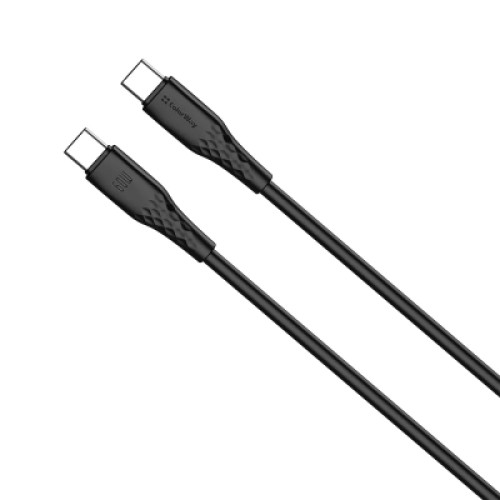 Дата кабель USB-C to USB-C 1.0m 3A 60W textured PVC black ColorWay (CW-CBPDCC094-BK) Дата кабель USB-C to USB-C 1.0m 3A 60W textured PVC black ColorWay (CW-CBPDCC094-BK)
