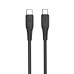Дата кабель USB-C to USB-C 1.0m 3A 60W textured PVC black ColorWay (CW-CBPDCC094-BK) Дата кабель USB-C to USB-C 1.0m 3A 60W textured PVC black ColorWay (CW-CBPDCC094-BK)
