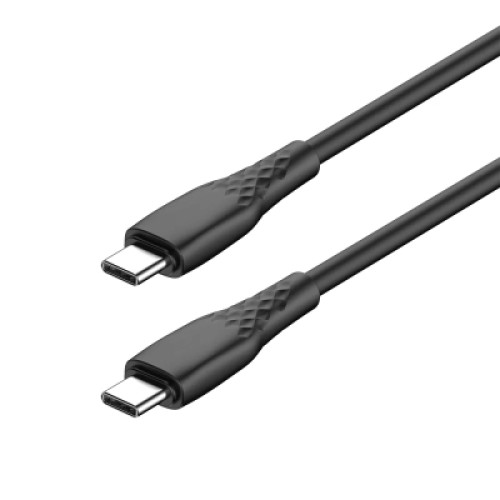 Дата кабель USB-C to USB-C 2.0m 3A 60W textured PVC black ColorWay (CW-CBPDCC095-BK) Дата кабель USB-C to USB-C 2.0m 3A 60W textured PVC black ColorWay (CW-CBPDCC095-BK)