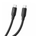 Дата кабель USB-C to USB-C 1.0m 3A 60W TPE embossed black ColorWay (CW-CBPDCC101-BK) Дата кабель USB-C to USB-C 1.0m 3A 60W TPE embossed black ColorWay (CW-CBPDCC101-BK)