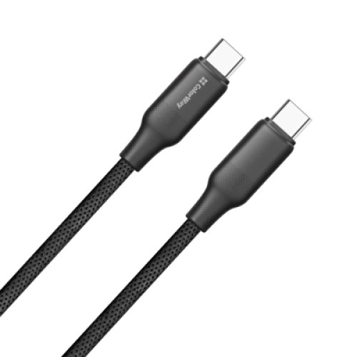 Дата кабель USB-C to USB-C 2.0m 3A 60W TPE embossed black ColorWay (CW-CBPDCC102-BK) Дата кабель USB-C to USB-C 2.0m 3A 60W TPE embossed black ColorWay (CW-CBPDCC102-BK)