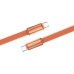 Дата кабель USB-C to USB-C 1.0m 5A 100W ultra-thin orange ColorWay (CW-CBPDCC100-OR) Дата кабель USB-C to USB-C 1.0m 5A 100W ultra-thin orange ColorWay (CW-CBPDCC100-OR)