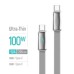 Дата кабель USB-C to USB-C 1.0m 5A 100W ultra-thin gray ColorWay (CW-CBPDCC100-GR) Дата кабель USB-C to USB-C 1.0m 5A 100W ultra-thin gray ColorWay (CW-CBPDCC100-GR)