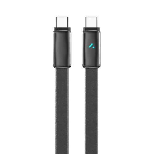 Дата кабель USB-C to USB-C 1.0m 5A 100W ultra-thin black ColorWay (CW-CBPDCC100-BK) Дата кабель USB-C to USB-C 1.0m 5A 100W ultra-thin black ColorWay (CW-CBPDCC100-BK)