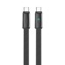 Дата кабель USB-C to USB-C 1.0m 5A 100W ultra-thin black ColorWay (CW-CBPDCC100-BK) Дата кабель USB-C to USB-C 1.0m 5A 100W ultra-thin black ColorWay (CW-CBPDCC100-BK)